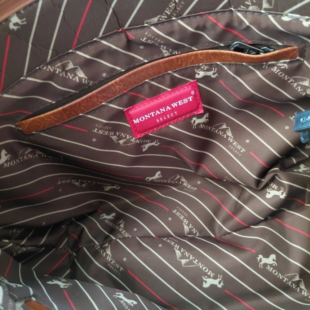 Brown Leather Shoulder Bag - Picture 4 of 6